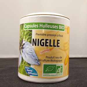 Nigelle (nigella sativa) Capsules Huileuses Bio - La naturopattes